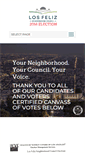 Mobile Screenshot of losfelizvotes.org